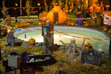 ürpertici halloween süslemeleri
