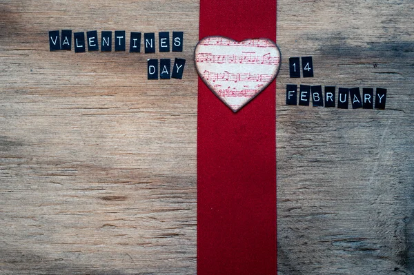 Grungy San Valentín fondo del día — Foto de Stock