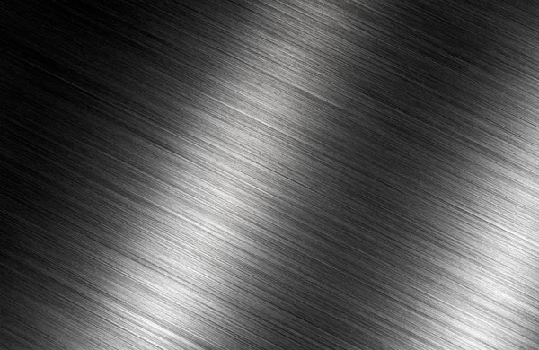 Brushed metal dark shadows background — Stock Photo, Image