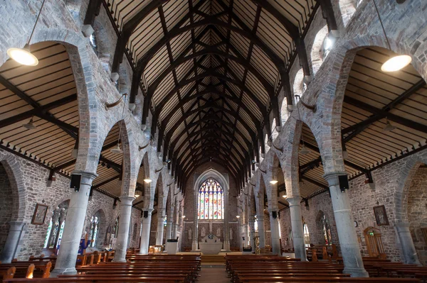 Interior gereja kosong — Stok Foto