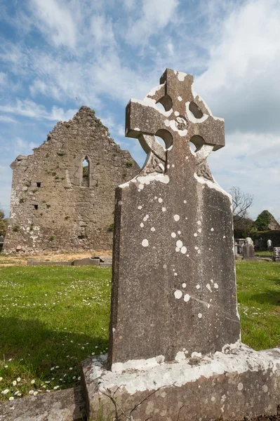 Ruinas de lápidas celtas en Irlanda — Foto de Stock