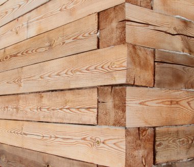 yakın çekim ahşap kirişler