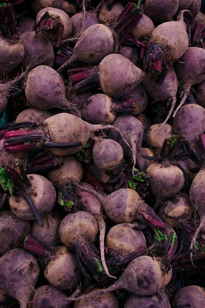 Una Dispersión Remolacha Púrpura Fondo Vegetal Textura —  Fotos de Stock