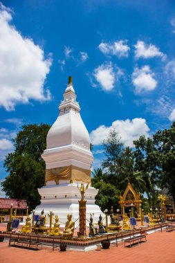 Beyaz pagoda Tayland