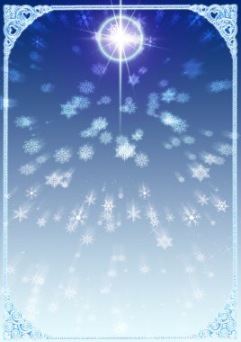 Noel kartı için arka plan