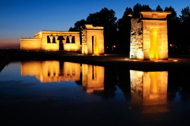 Debod Tapınağı, Madrid, İspanya