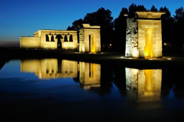 Debod Tapınağı, Madrid, İspanya