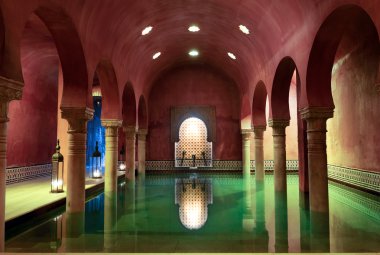 Arab baths granada, Endülüs, İspanya