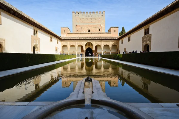 Corte de los Mirtos de la Alhambra —  Fotos de Stock