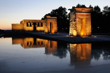 Debod Tapınağı, Madrid, İspanya