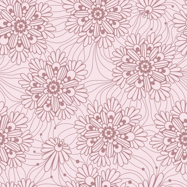 Seamless floral pattern — Stock Vector