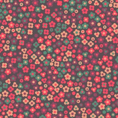 çiçek çayır. seamless modeli.