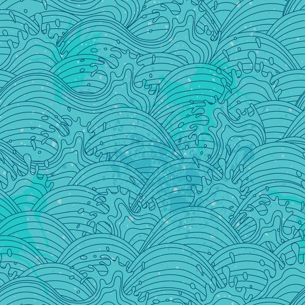 海波浪背景 — 图库矢量图片