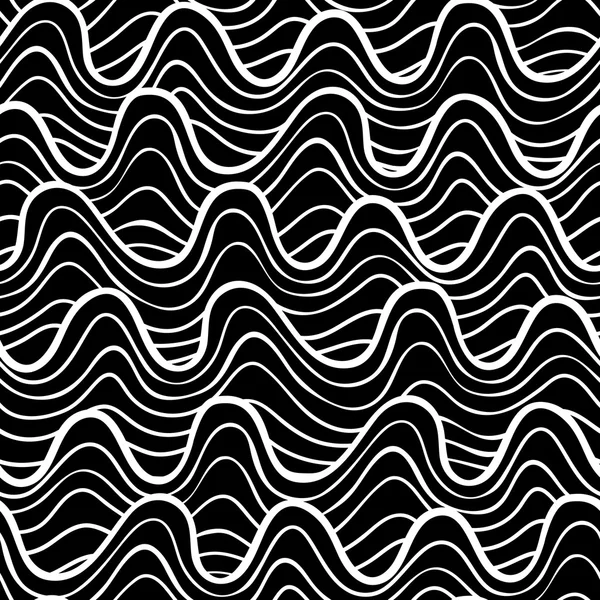 Modèle ondulé sans couture — Image vectorielle