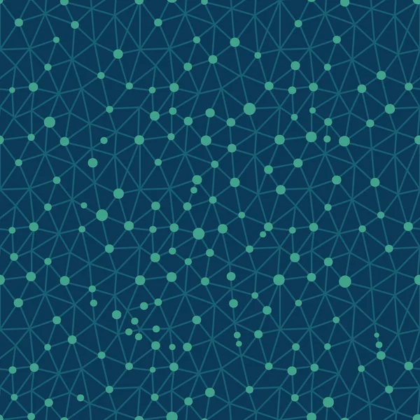 Seamless pattern of the crystal lattice. — Stock Vector
