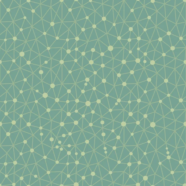 Bezešvé pattern krystalové mřížky — Stockový vektor