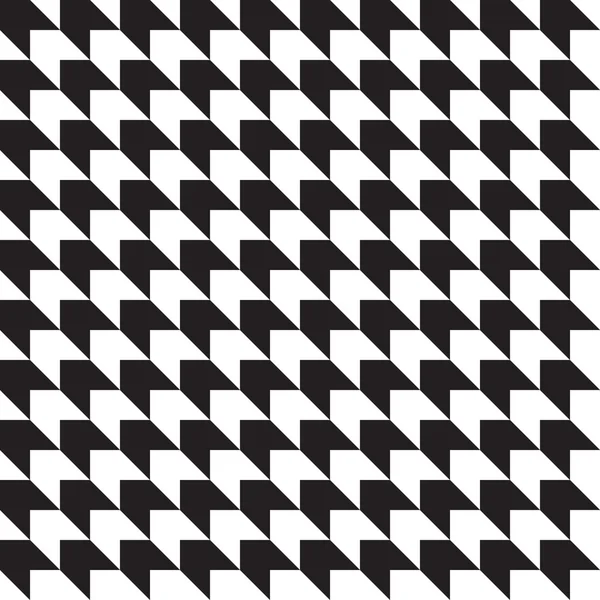 Abstract zwart-wit naadloos patroon. — Stockvector
