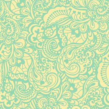 Dikişsiz soyut çizilmiş desen