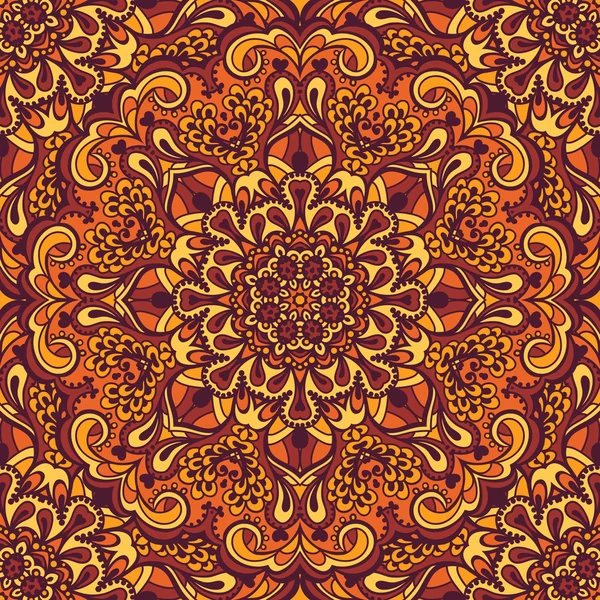 Oriental ornate seamless pattern. — Stock Vector