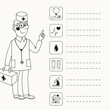 arka plan direktifler veriyor doktoruyla