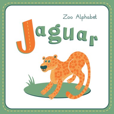 harf j - jaguar