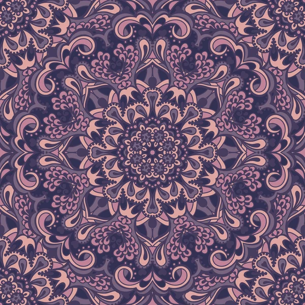 Oriental ornate seamless pattern. — Stock Vector