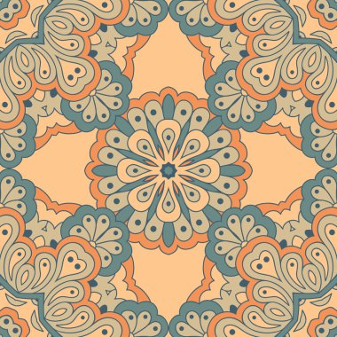 Arabesk seamless modeli.