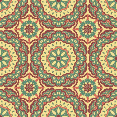 Arabesk seamless modeli.