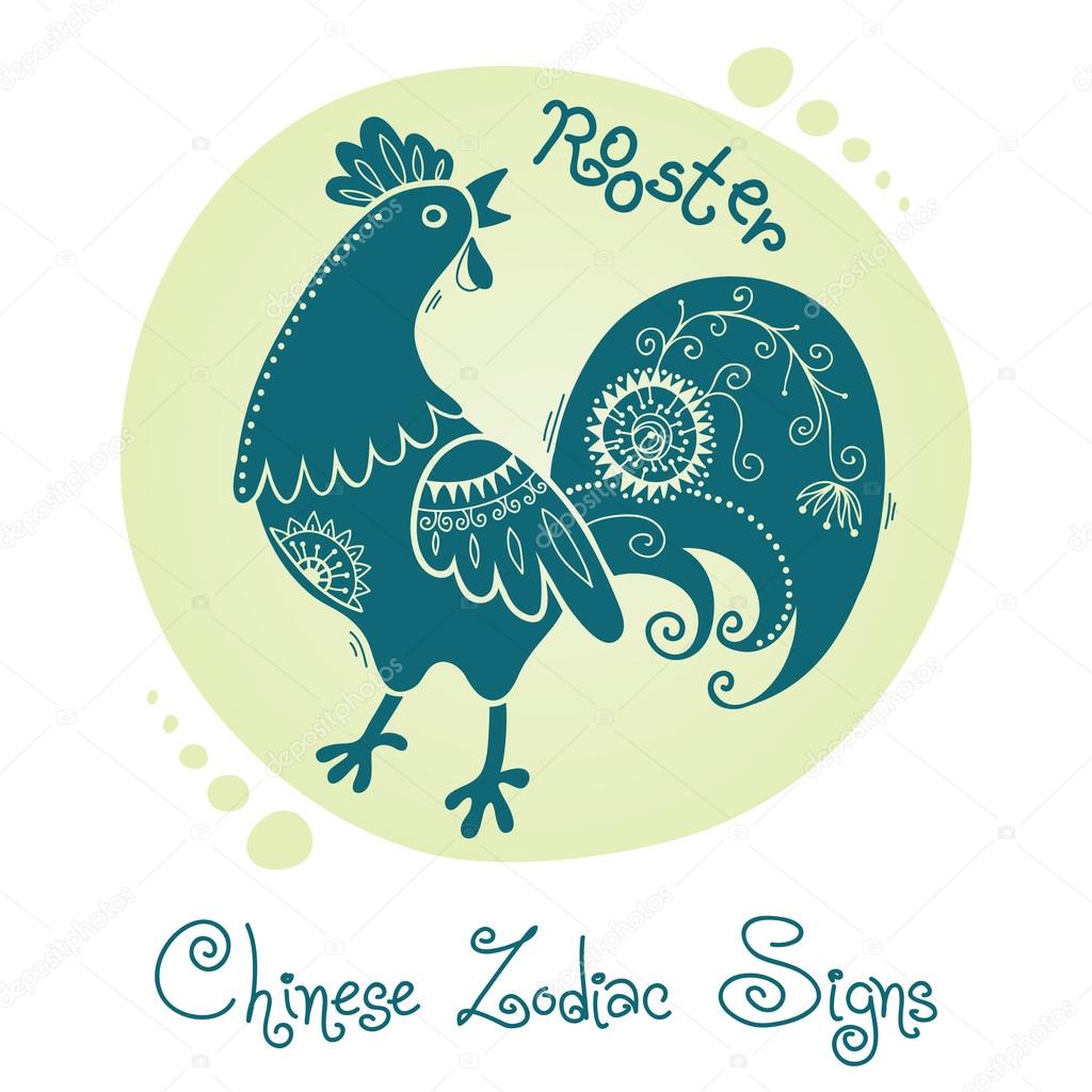 Rooster. Chinese Zodiac Sign