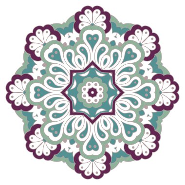 Arabesk. Dekoratif öğe.