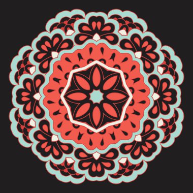 Arabesk. Dekoratif öğe.