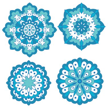 Arabesk. Dekoratif öğe.