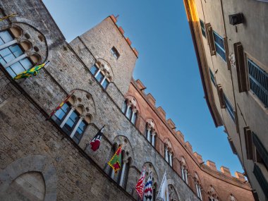 Chigi-Saracini Sarayı Siena, Toskana 'daki Gotik Şehir Sarayı