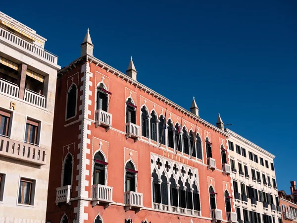 Venice, Italy - January 6 2022: Danieli Hotel, a Luxury Accomodation in Palazzo Dandolo.