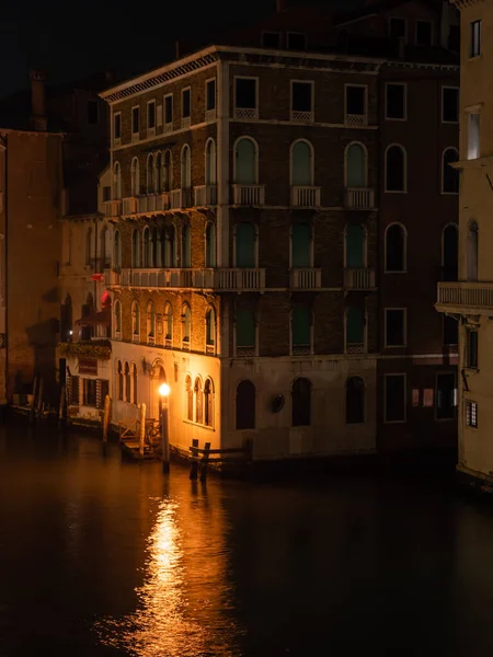 Venezia Gennaio 2022 Palazzo Ruzzini Sul Canal Grande Canal Grande — Foto Stock