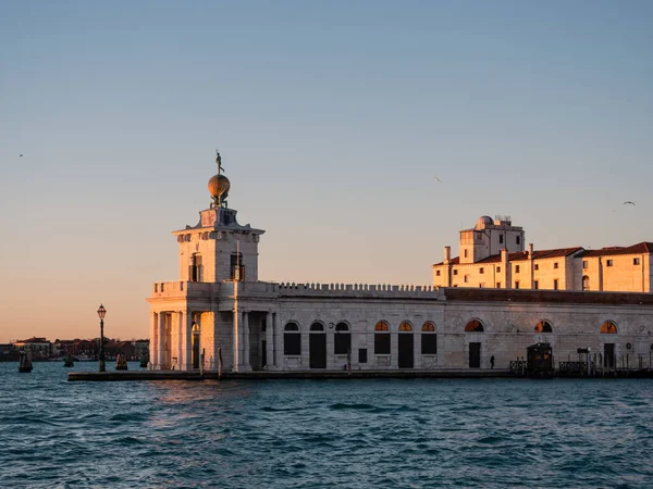 Punta Della Dogana Oder Dogana Mar Gebäude Venedig Italien Mit — Stockfoto