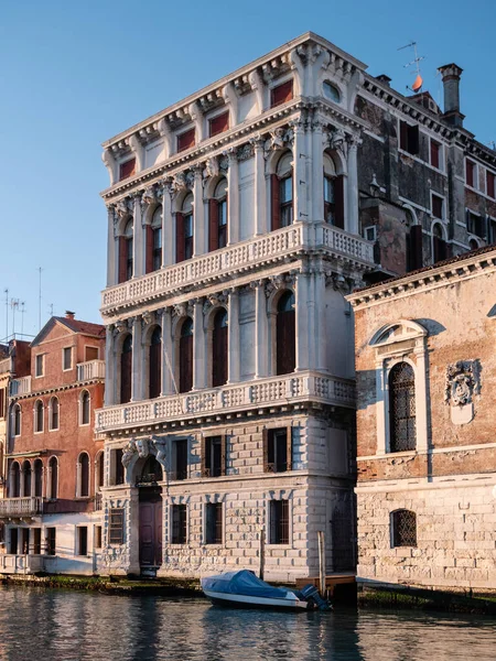 Barockpalast Palazzo Flangini Canal Grande Von Venedig Italien Abend — Stockfoto