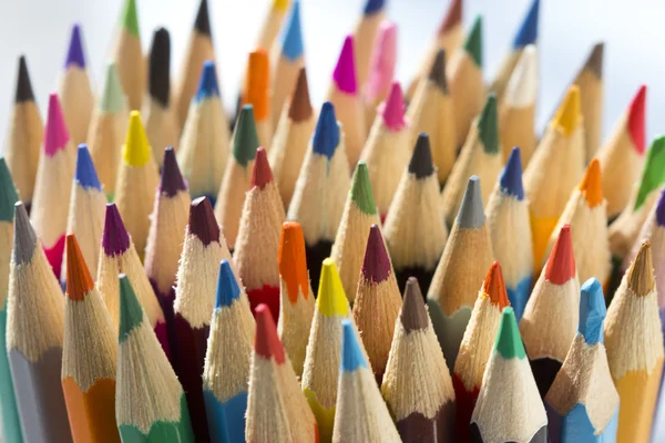 Colored pencils Stock Photo