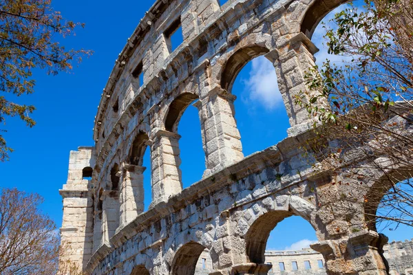 Details of colosseum - great italian landmarks series — Stock Photo, Image