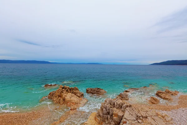 Foto van het Istrische deel van de Adriatische kust — Stockfoto