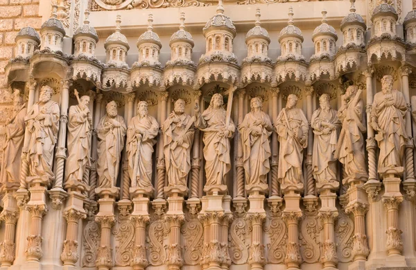 Αγάλματα των Δώδεκα Αποστόλων (katalonien - Ισπανία) — Φωτογραφία Αρχείου