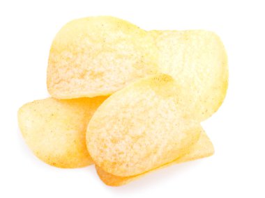 patates cipsi yığını
