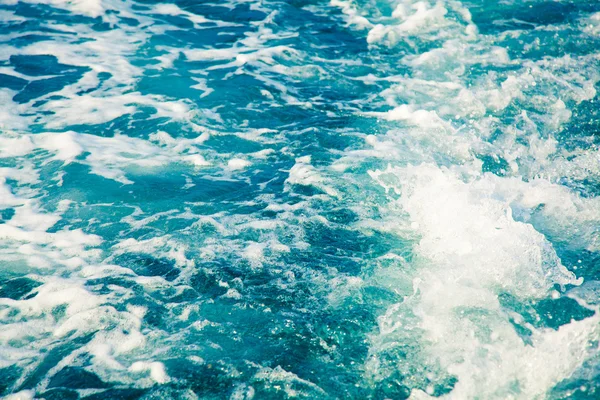 抽象的な青い水の海の背景 — ストック写真