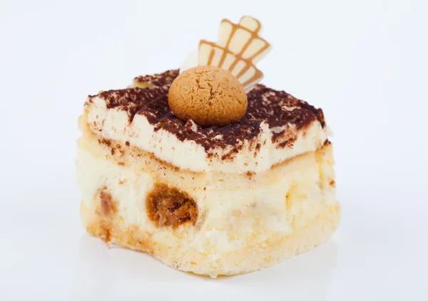 Self-made italiensk tiramisu dessert — Stockfoto