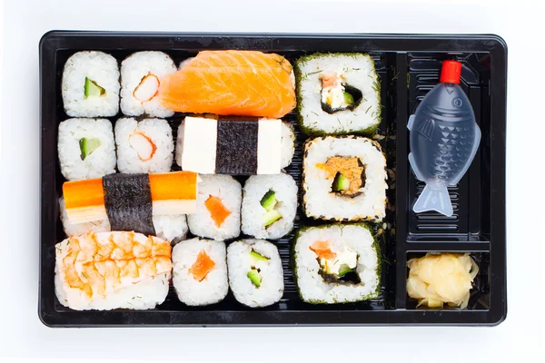 Kotak sushi bento — Stok Foto