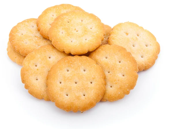 Galleta aislada sobre fondo blanco — Foto de Stock