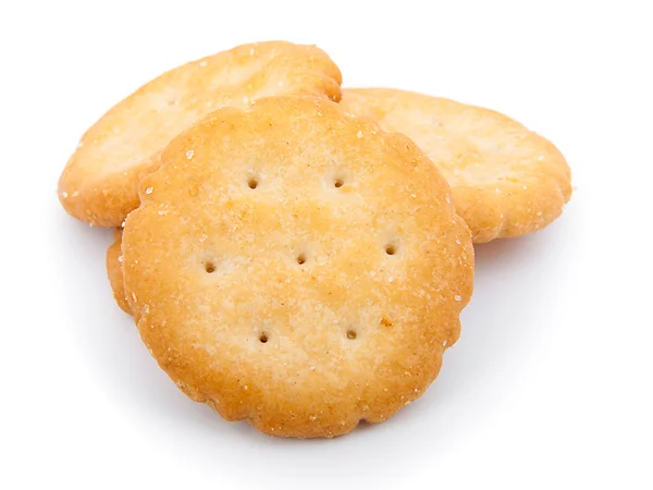 Galleta aislada sobre fondo blanco — Foto de Stock