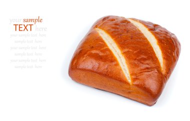 Beyaz arka plan üzerinde izole buns