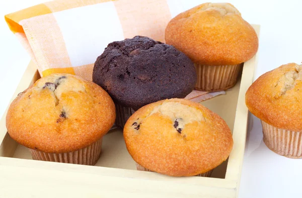 Macro-opname van muffin — Stockfoto