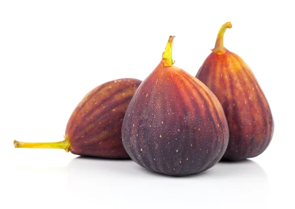 Fresh figs on a white background — Stock Photo, Image